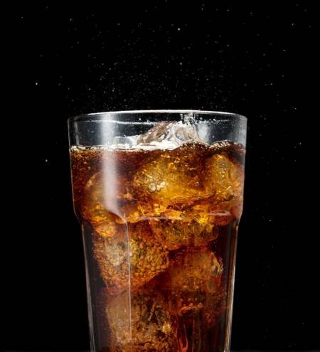 Glass of cola