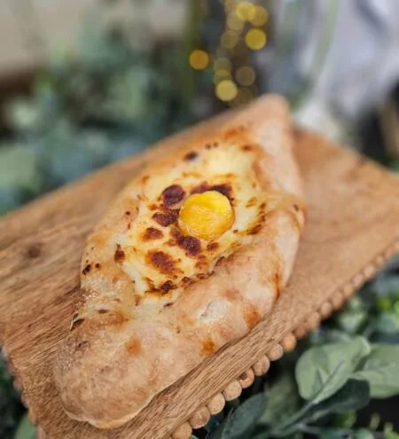 Khachapuri (Georgian Cheese Boat)